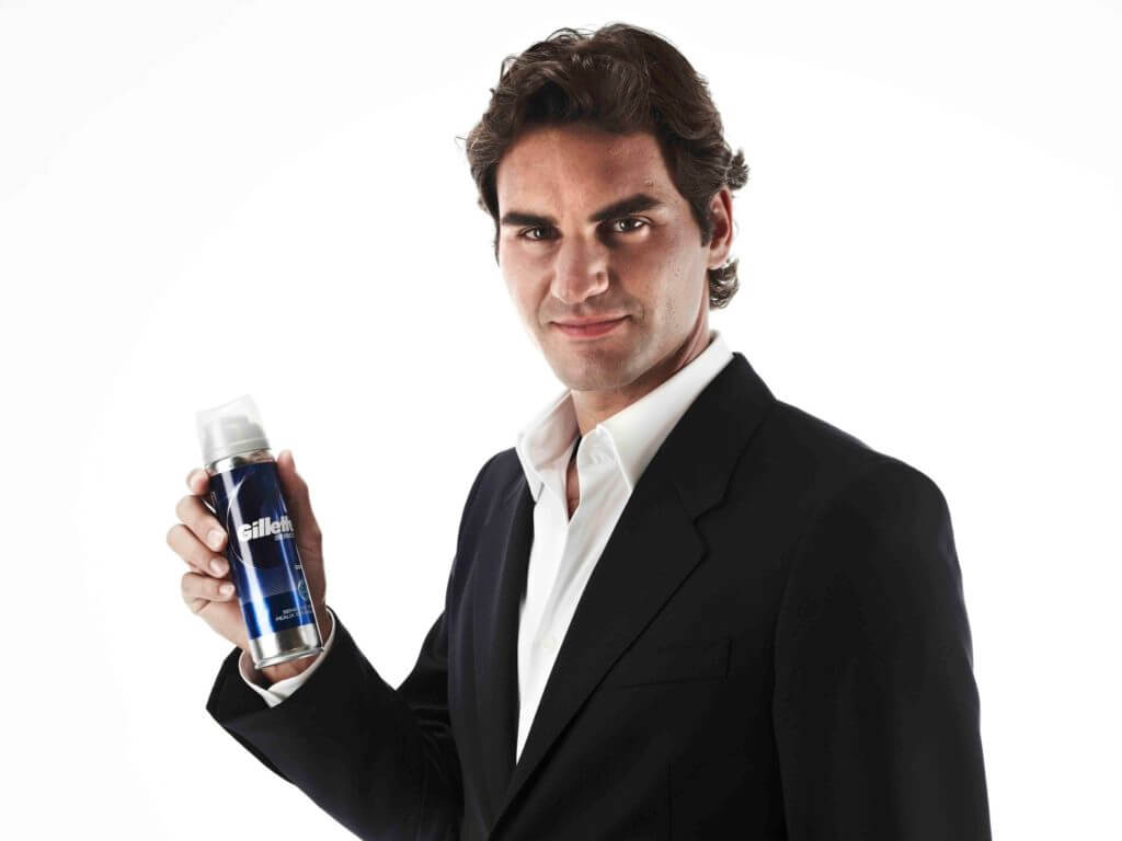 Federer Gillette Reklám