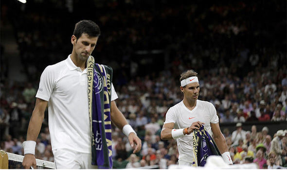 Novak Djokovic vs. Rafael Nadal 2018 Wimbledon Semifinal