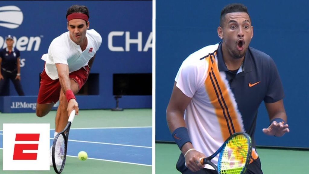 Roger Federer vs Nick Kyrgios Highlights US Open 2018 R3