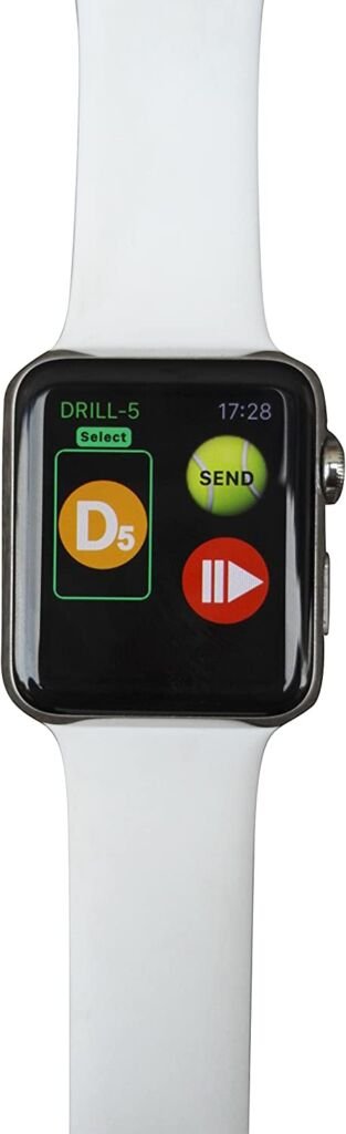 Spinshot Player Teniszlabda Adogatogep Okosora Vezerlessel Apple Watch