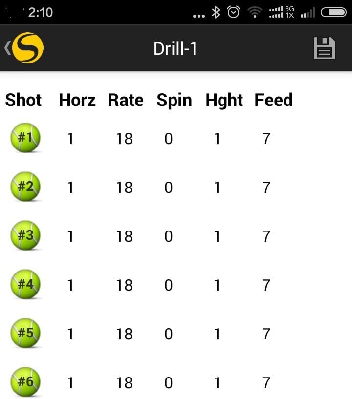 Spinshot Player Teniszlabda Adogatogep Okostelefon Vezerlessel app